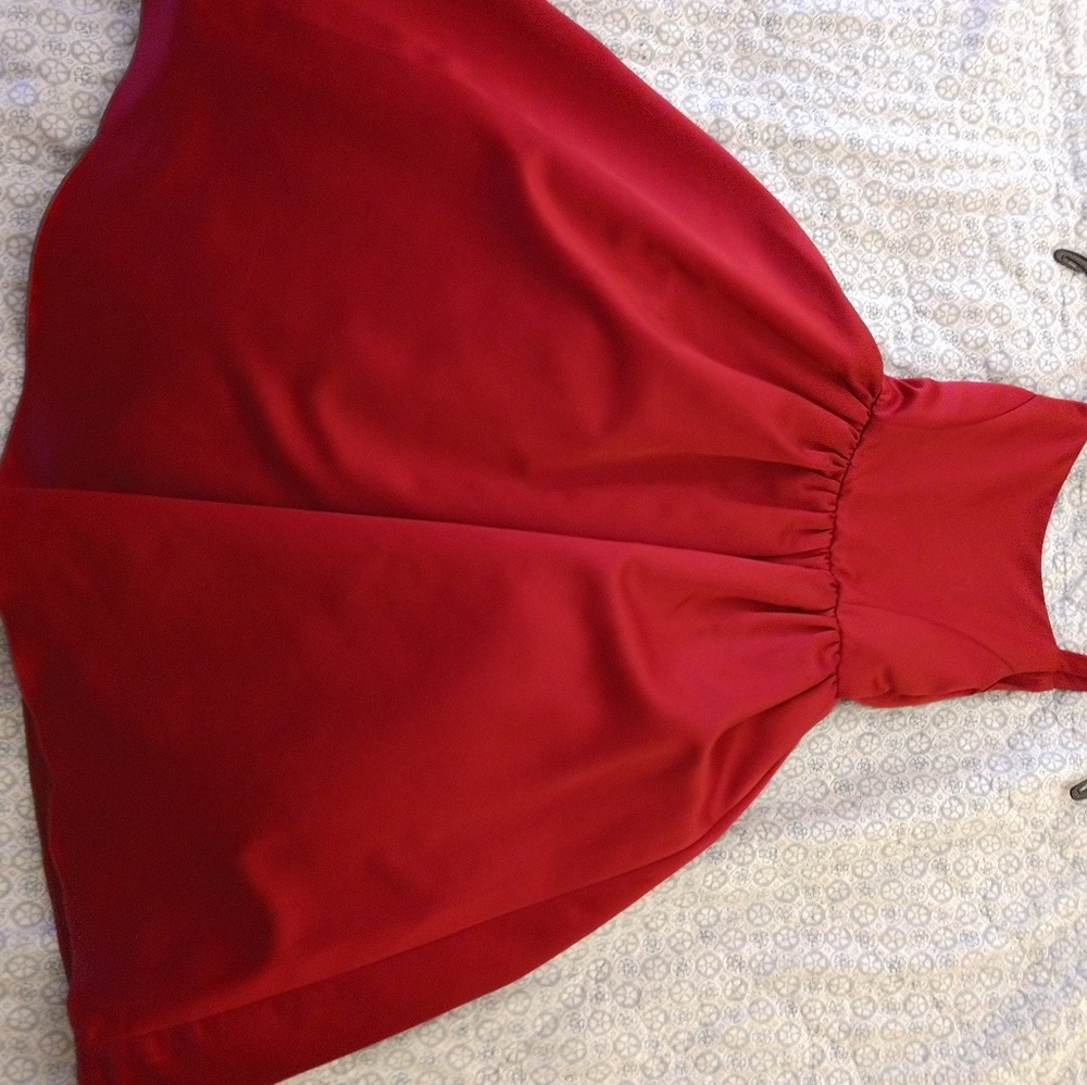 Girl's satin formal dress